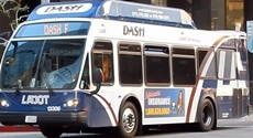 ロス市営バス　LADOT　Dash