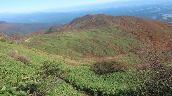 赤面山へ向かう