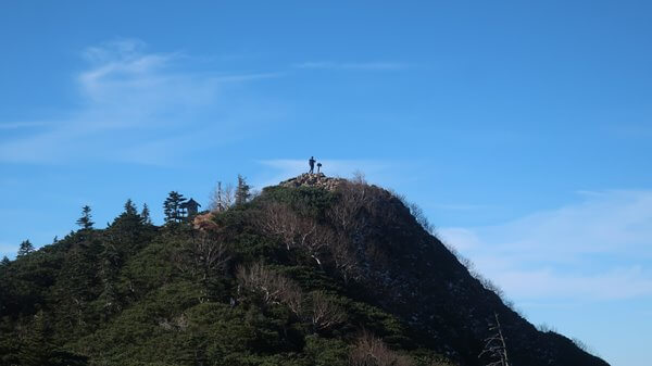 女峰山の山頂